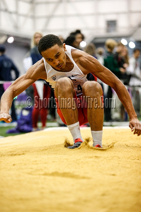 2015MPSFsat-142.JPG - Feb 27-28, 2015 Mountain Pacific Sports Federation Indoor Track and Field Championships, Dempsey Indoor, Seattle, WA.